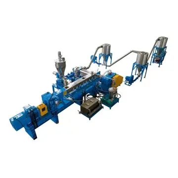 PVC cable compounding double-stage twin-screw pelletizing line
