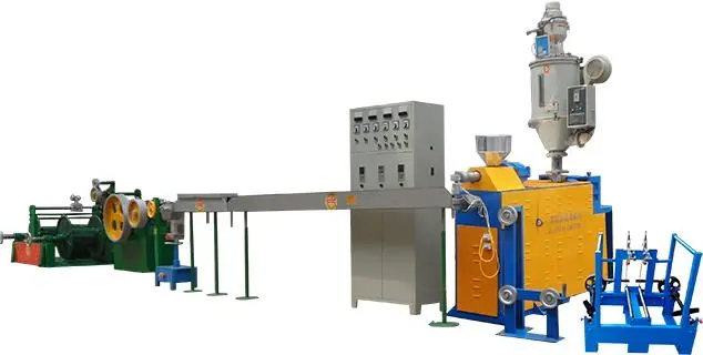 Two-color building wire high-speed extrusion unit HS DC 75-35 / 630