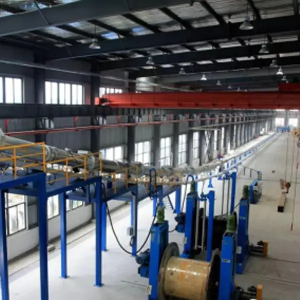 Manufacturing process characteristics of wires and cables and their main production equipment