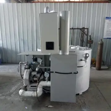 DF-400KG Regenerative Gas Aluminum Melting Furnace